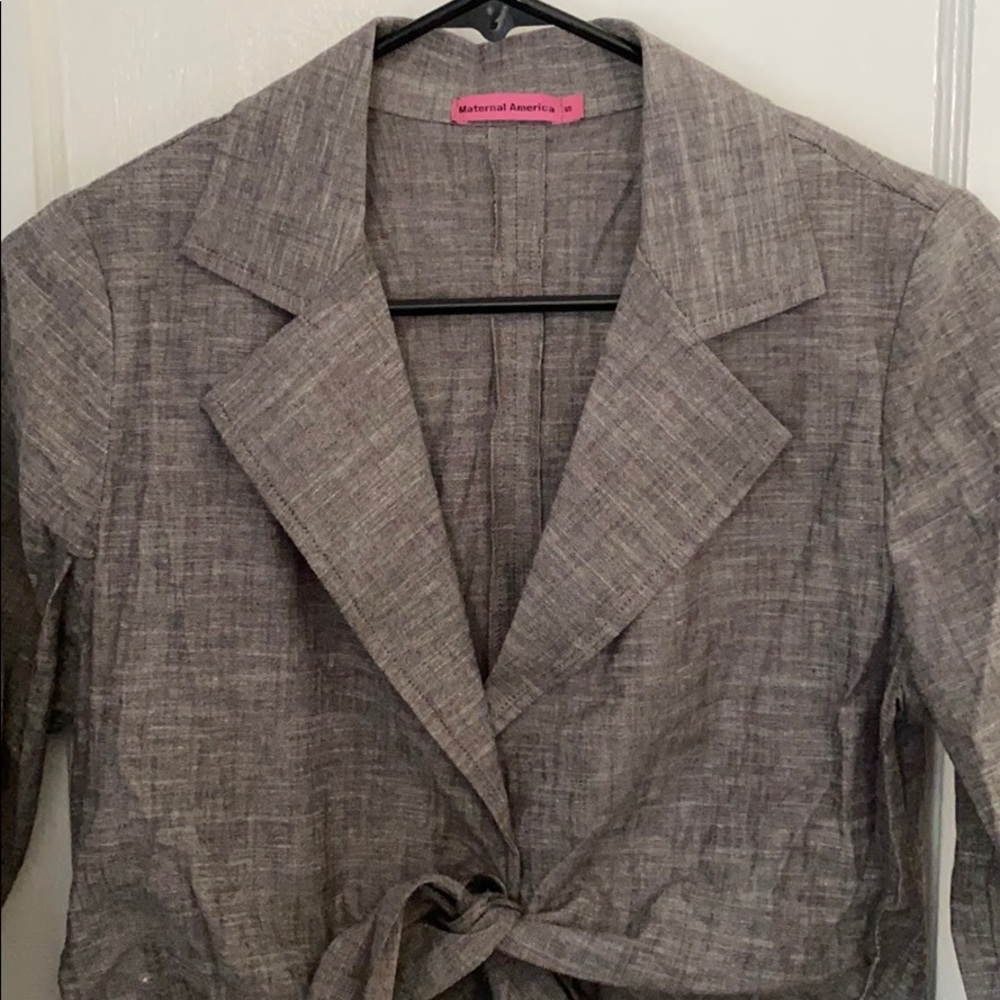 Maternity blazer